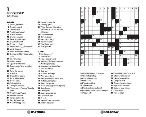 USA TODAY Crossword Super Challenge: 200 Puzzles