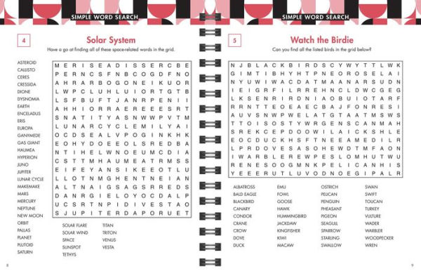 Posh Simple Word Search: 125+ Puzzles