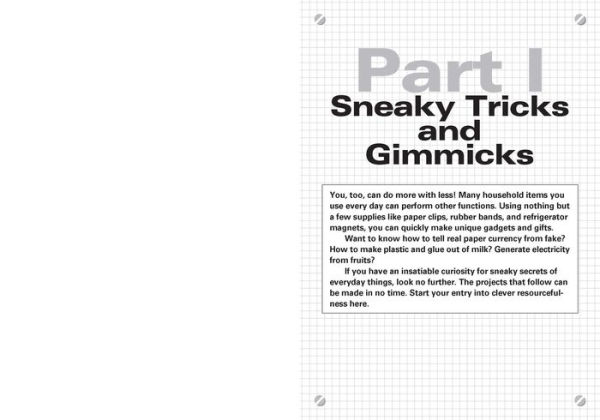 Sneaky Uses for everyday things, Revised Edition: Turn a penny into radio, change milk plastic, make dozen STEM projects with and other amazing feats