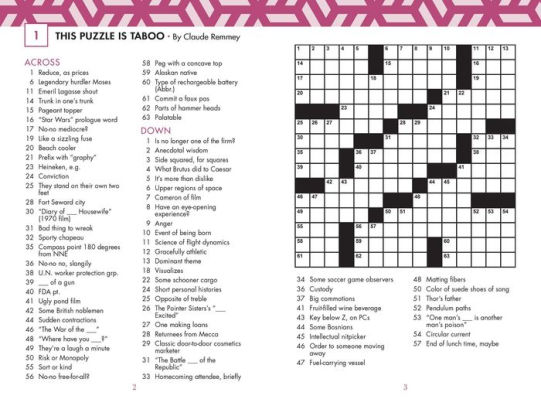 Pocket Posh New Crosswords 2 50 Puzzles By The Puzzle Society Paperback Barnes Noble
