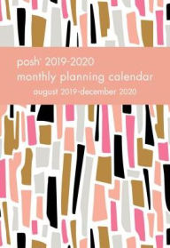 Google epub books free download Posh: Tesserae 2019-2020 Monthly Pocket Planning Calendar by Andrews McMeel Publishing ePub FB2 (English literature) 9781524853662