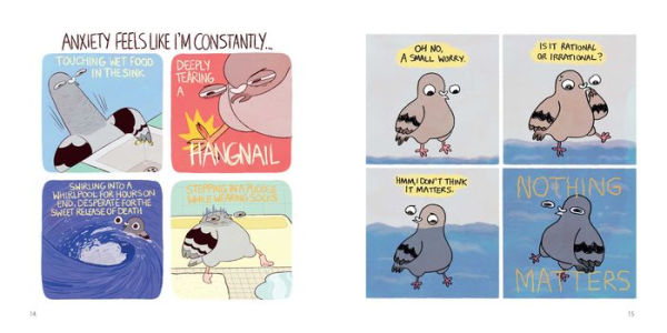 Bird Brain: Comics About Mental Health, Starring Pigeons