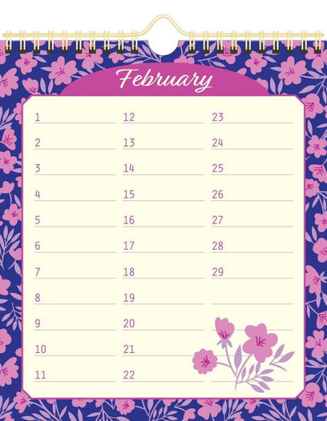 Posh: Occasions Calendar