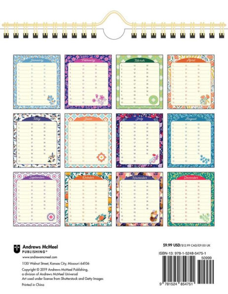 Posh: Occasions Calendar