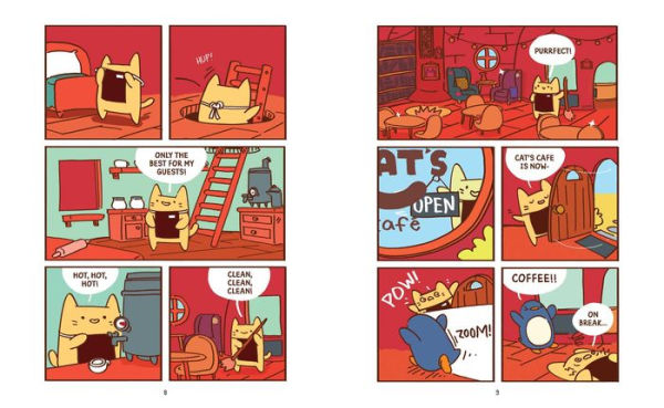 Cat's Cafe: A Comics Collection