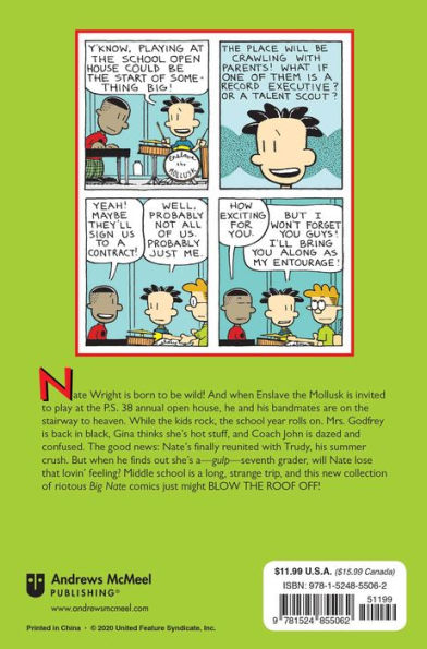 Big Nate: Blow the Roof Off!