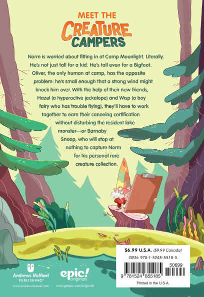 The Secret of Shadow Lake (Creature Campers Book 1)
