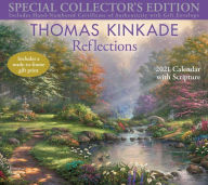 Ebook for gre free download Thomas Kinkade Special Collector's Edition with Scripture 2021 Deluxe Wall Calen: Reflections