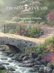 Free downloading of books Thomas Kinkade Studios 2021 Engagement Calendar with Scripture DJVU ePub (English literature) by Thomas Kinkade