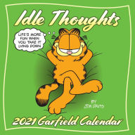 Free audiobook download to cd Garfield 2021 Wall Calendar: Idle Thoughts by Jim Davis DJVU English version 9781524857202