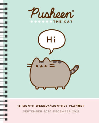 Photo 1 of 2021 Pusheen 16-Month Weekly/Monthly Planner Calendar