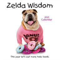 Free epub books for download Zelda Wisdom 2021 Wall Calendar 9781524858018 FB2 English version