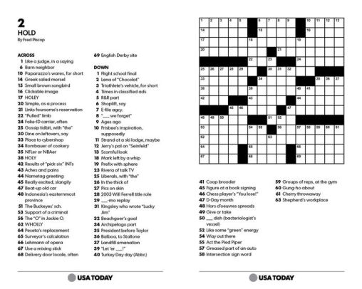 Usa Today Crossword Super Challenge 2 200 Puzzles By Usa Today
