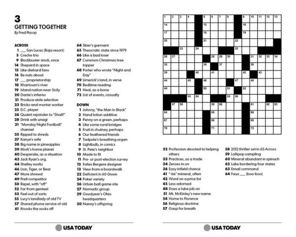 USA TODAY Crossword Super Challenge 2: 200 Puzzles by USA TODAY