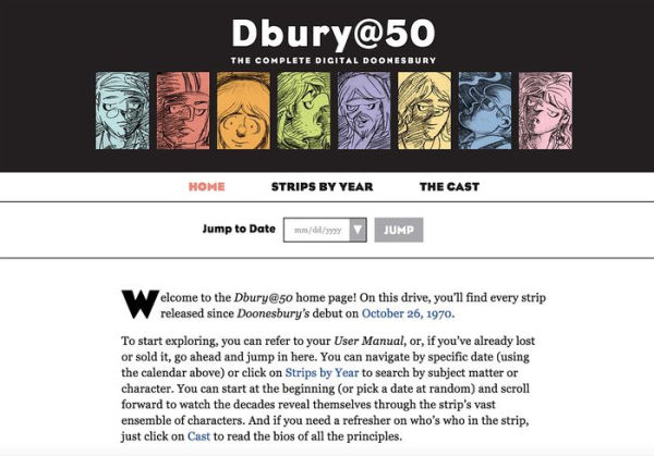 Dbury@50: The Complete Digital Doonesbury