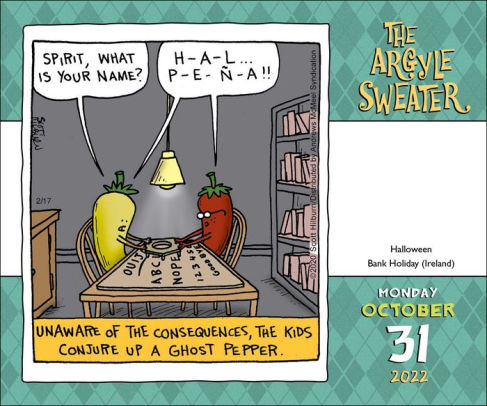 2022 Argyle Sweater Day-to-Day Calendar by Scott Hilburn | Barnes & Noble®