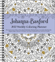 Johanna Basford 2022 Coloring Weekly Planner Calendar
