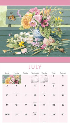 2022 Marjolein Bastin Nature's Inspiration Deluxe Wall Calendar With Print  By Marjolein Bastin | Barnes & Noble®
