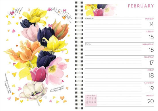 2022 Marjolein Bastin Nature's Inspiration Monthly/Weekly Planner Calendar  By Marjolein Bastin | Barnes & Noble®
