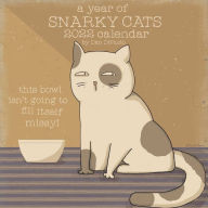 Book downloads for ipad A Year of Snarky Cats 2022 Wall Calendar 9781524863500