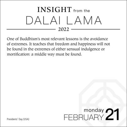 Dalai Lama Schedule 2022 Insight From The Dalai Lama 2022 Day-To-Day Calendar By Andrews Mcmeel  Publishing, Calendar (Box Calendar) | Barnes & Noble®