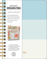 Free books on audio downloads Martha Stewart's Organizing 2022 Monthly/Weekly Planner Calendar