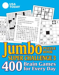Ebooks uk free download USA TODAY Jumbo Puzzle Book Super Challenge 3 by  English version 9781524867195