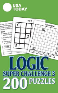 Free book online no download USA TODAY Logic Super Challenge 3: 200 Puzzles English version RTF PDB by  9781524867201