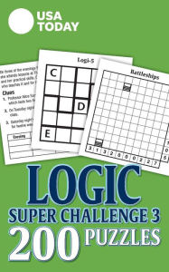 Download free epub books USA TODAY Logic Super Challenge 3: 200 Puzzles  by  (English Edition) 9781524867201