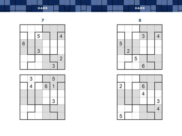 Pocket Posh Sixy Sudoku Hard: 200 6x6 Puzzles with a Twist