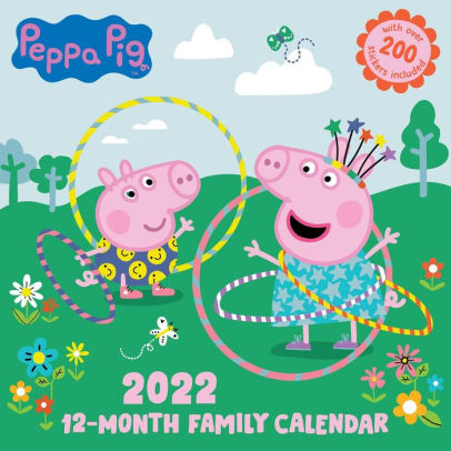 Peppa Pig 2022 Family Wall Calendar by Hasbro, Calendar (Wall Calendar