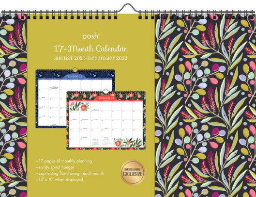 2022 Posh: Art Deluxe Wall Calendar (B&amp;N Exclusive) by Andrews McMeel