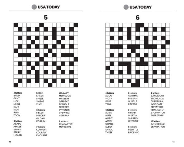 USA TODAY Word Fill-In Super Challenge: 200 Puzzles