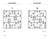 Alternative view 2 of USA TODAY Sudoku and Variants Super Challenge: 200 Puzzles