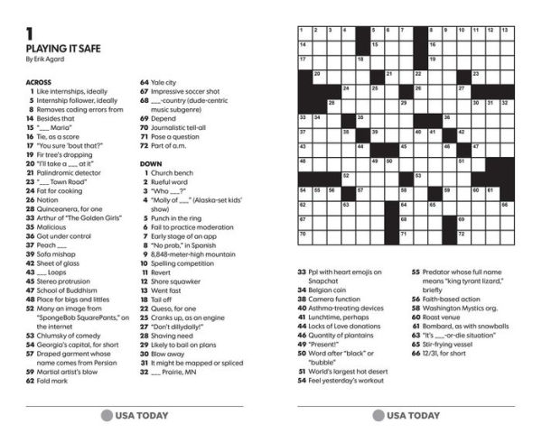 USA TODAY Teatime Crosswords: 200 Puzzles