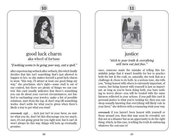 Cozy Witch Tarot Deck and Guidebook