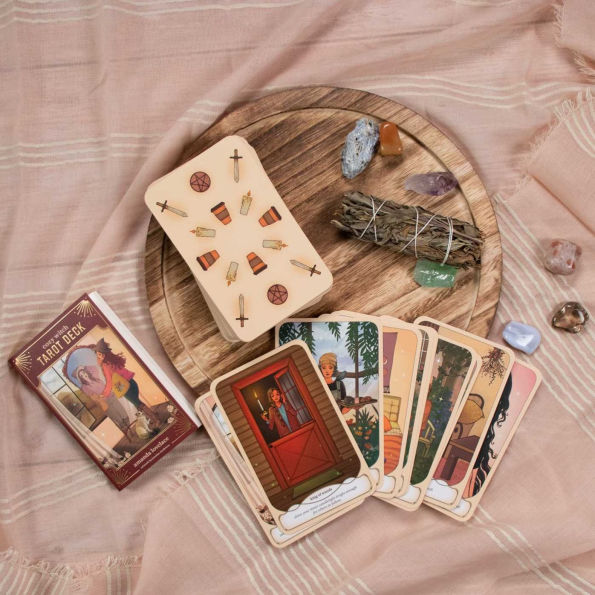 Cozy Witch Tarot Deck and Guidebook