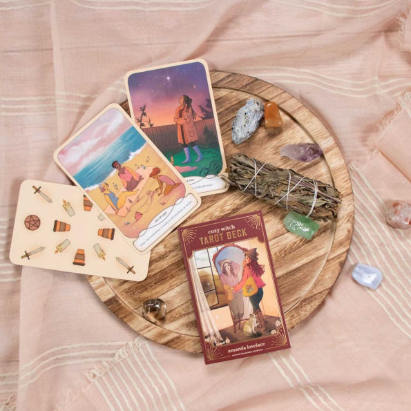 Cozy Witch Tarot Deck and Guidebook
