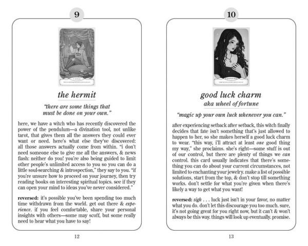 Cozy Witch Tarot Deck and Guidebook