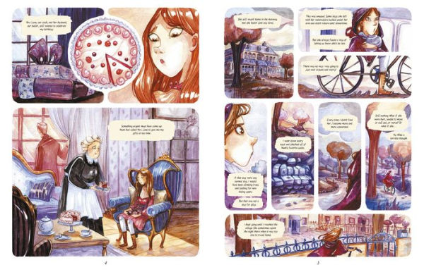 Enola Holmes: The Graphic Novels, Book One: The Case of the Missing Marquess, The Case of the Left-Handed Lady, and The Case of the Bizarre Bouquets