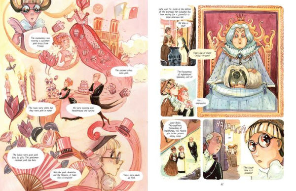 Enola Holmes: The Graphic Novels, Book Two: The Case of the Peculiar Pink Fan, The Case of the Cryptic Crinoline, and The Case of Baker Street Station