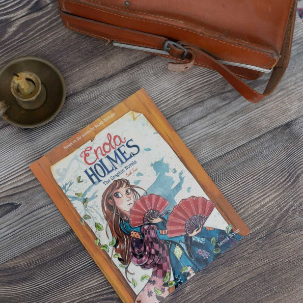 Enola Holmes: The Graphic Novels, Book Two: Case of Peculiar Pink Fan, Cryptic Crinoline, and Baker Street Station