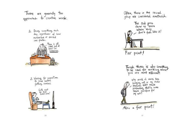 Skip to the Fun Parts: Cartoons and Complaints About the Creative Process