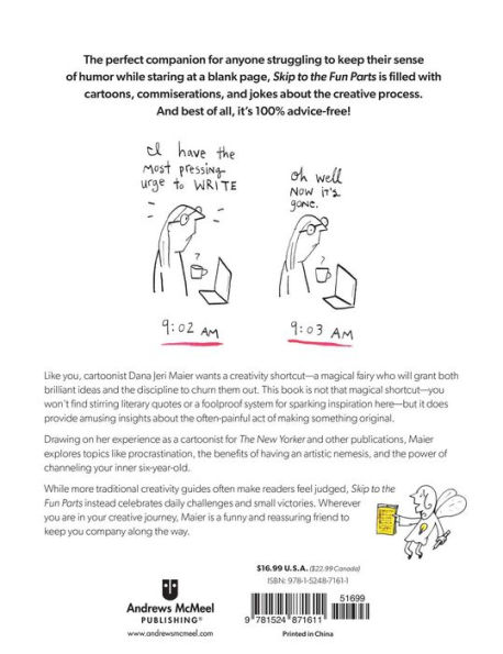 Skip to the Fun Parts: Cartoons and Complaints About the Creative Process