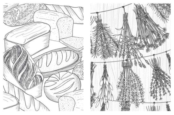 Cottagecore Galore: A Timeless Coloring Book