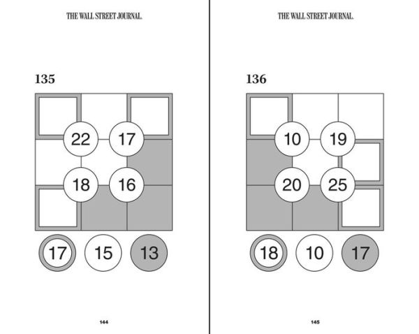 The Wall Street Journal Number Puzzle Book 1: 200 Puzzles