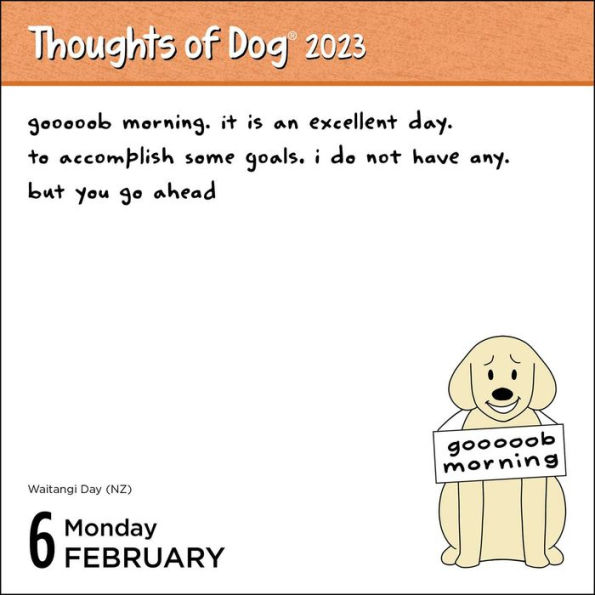 2023-thoughts-of-dog-2023-day-to-day-calendar-by-matt-nelson-matt-barnes-noble