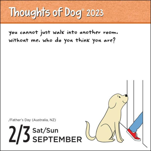 2023-thoughts-of-dog-2023-day-to-day-calendar-by-matt-nelson-matt-barnes-noble