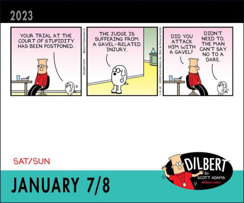 Dilbert 2023 Day To Day Calendar 2023 Dilbert 2023 Day-To-Day Calendar By Scott Adams, Scott | Barnes &  Noble®