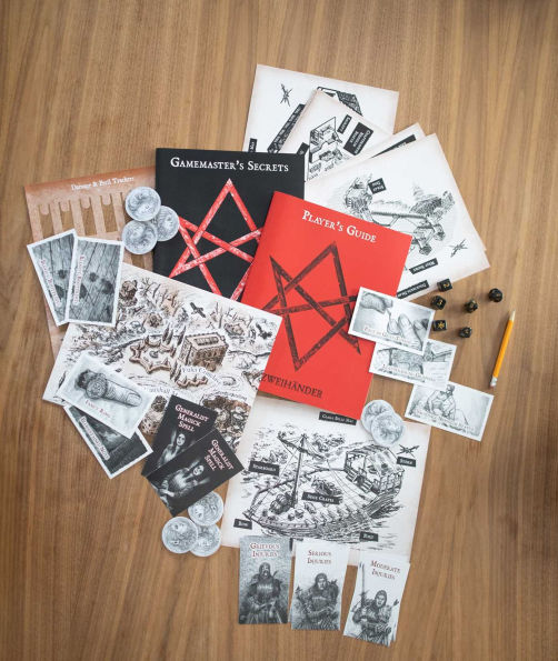 ZWEIHANDER Fantasy Horror RPG: Starter Kit